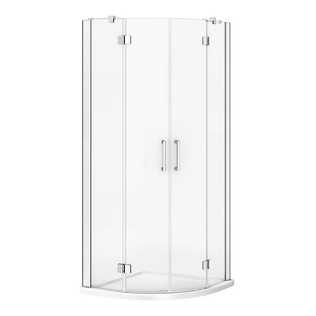 Apollo Frameless Double Door Quadrant Enclosure Victorian Plumbing