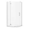 Apollo 900x900mm Frameless Single Door Quadrant Enclosure + Tray  Feature Large Image