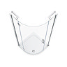 Apollo 900x900mm Frameless Single Door Quadrant Enclosure + Tray  Newest Large Image