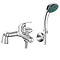 Apollo Bath Shower Mixer with Shower Kit - Chrome Large Image