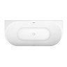 Apollo Back To Wall Modern Curved Bath (1700 x 800mm)  Feature Large Image