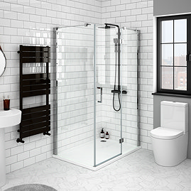 Apollo Frameless RH Hinged Door Rectangular Enclosure Large Image