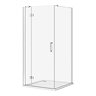 Apollo Frameless LH Hinged Door Square Enclosure  Profile Large Image