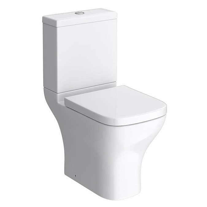 Apollo Modern Short Projection Toilet Inc. Soft Close Seat Large Image