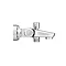 Apollo Wall Mounted Thermostatic Bath Shower Mixer  Feature Large Image