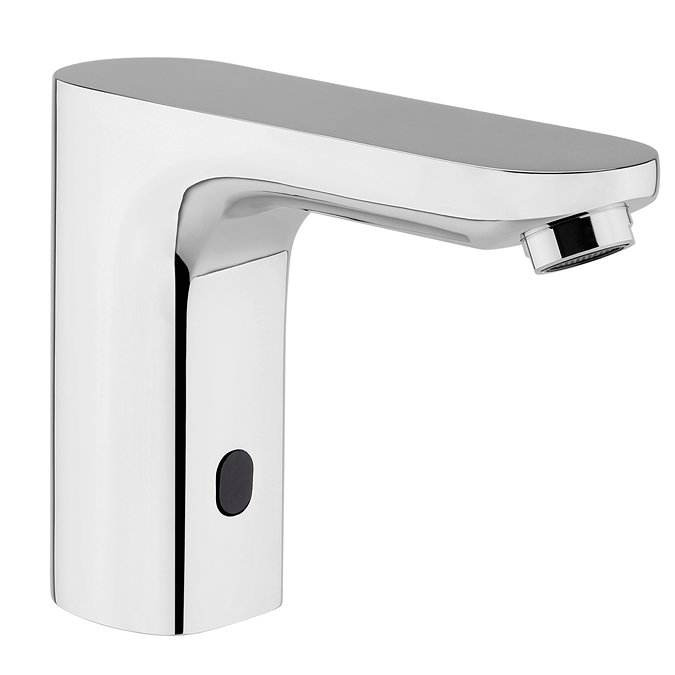 Apollo WRAS Approved Angled Infrared Sensor Bathroom Mixer Tap Large Image