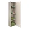 Apollo2 400mm Gloss Cashmere Tall Wall Hung Unit  Profile Large Image