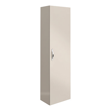 Apollo2 400mm Gloss Cashmere Tall Wall Hung Unit  Profile Large Image