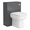 Apollo2 600mm Gloss Grey WC Unit Large Image