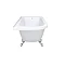 Appleby 1700 Roll Top Shower Bath + Chrome Leg Set  additional Large Image