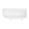 Appleby 1700 Roll Top Shower Bath + White Leg Set  Newest Large Image