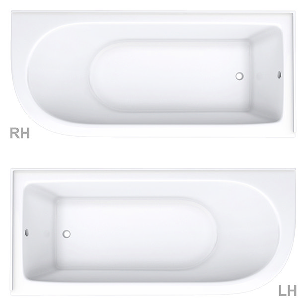 Appleby Grey 1700 Roll Top Shower Bath + Chrome Leg Set Victorian