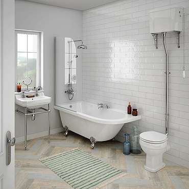 Appleby High-Level Traditional Bathroom Suite