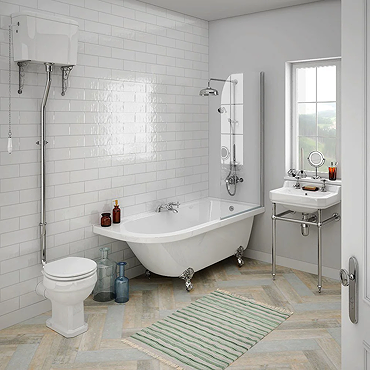 Appleby High-Level Traditional Bathroom Suite
