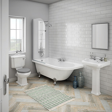 Appley LH Traditional Bathroom Suite  Profile Large Image