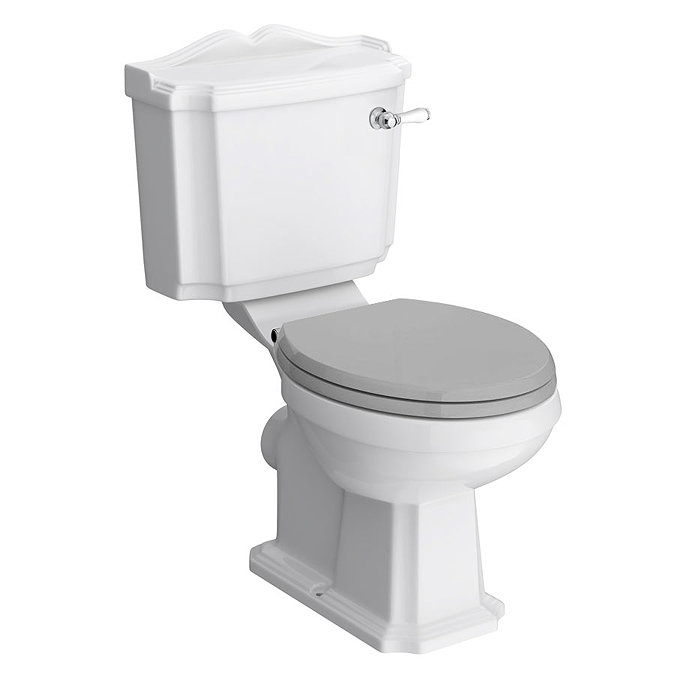 Appleby Traditional Close Coupled Toilet + Soft Close Seat