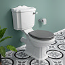 Appleby Traditional Close Coupled Toilet + Soft Close Seat