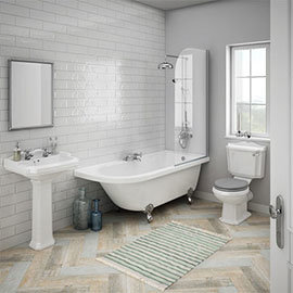 Appleby RH Traditional Bathroom Suite Medium Image
