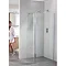 April - Identiti² Wetroom Screen with Return Panel - Clear - Various Size Options Feature Large Imag