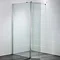 April - Identiti² Wetroom Screen with Return Panel - Clear - Various Size Options Large Image