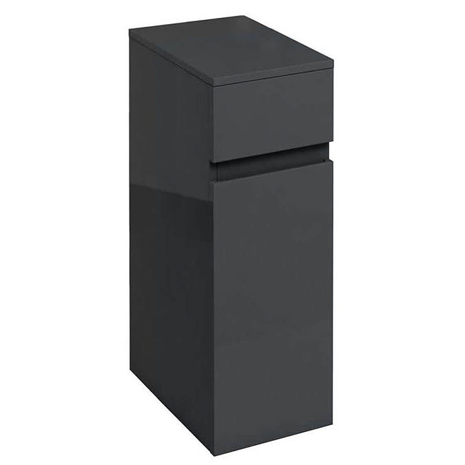 Aqua Cabinets 300mm Drawer Unit - Anthracite Grey Large Image