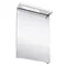 Aqua Cabinets - 500mm Wide Illuminated LED Mirror - White - M10W Large Image