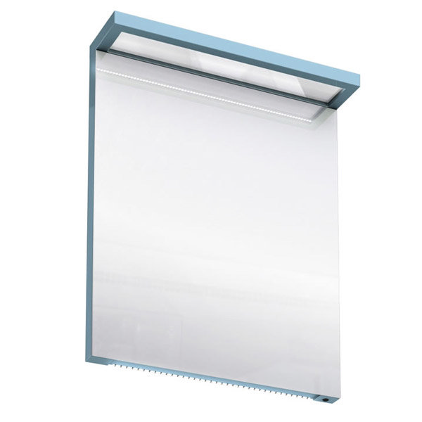 Aqua Cabinets - 600mm Wide Illuminated LED Mirror - Ocean - M20O Large Image