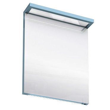 Aqua Cabinets - 600mm Wide Illuminated LED Mirror - Ocean - M20O Profile Large Image