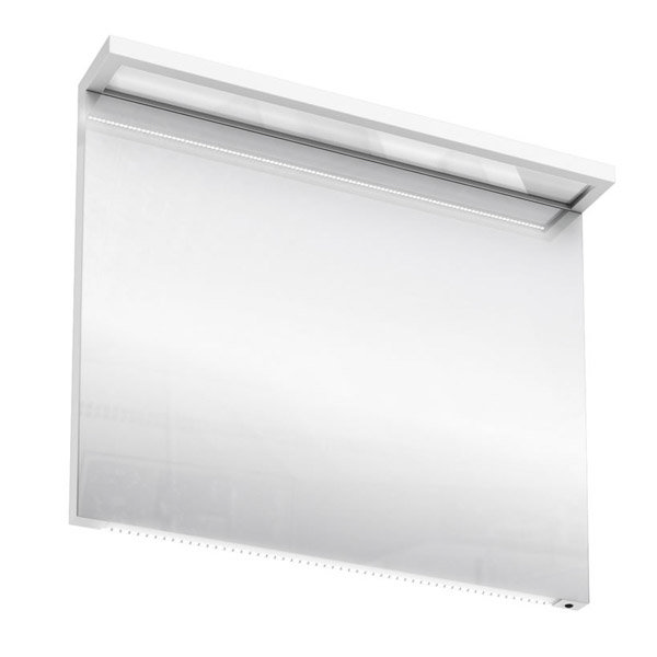 Aqua Cabinets - 900mm Wide Illuminated LED Mirror - White - M30W Large Image
