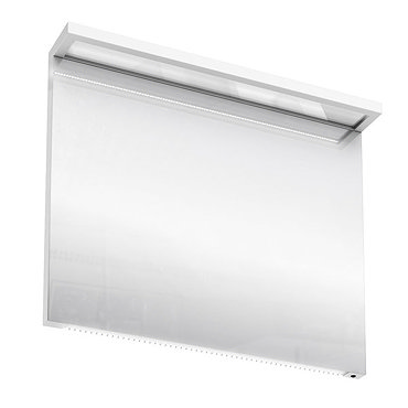 Aqua Cabinets - 900mm Wide Illuminated LED Mirror - White - M30W Profile Large Image