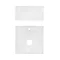 Aqua Cabinets - D500 Wall Hung Double Drawer Unit with Marble Cone Basin - Ocean Feature Large Image