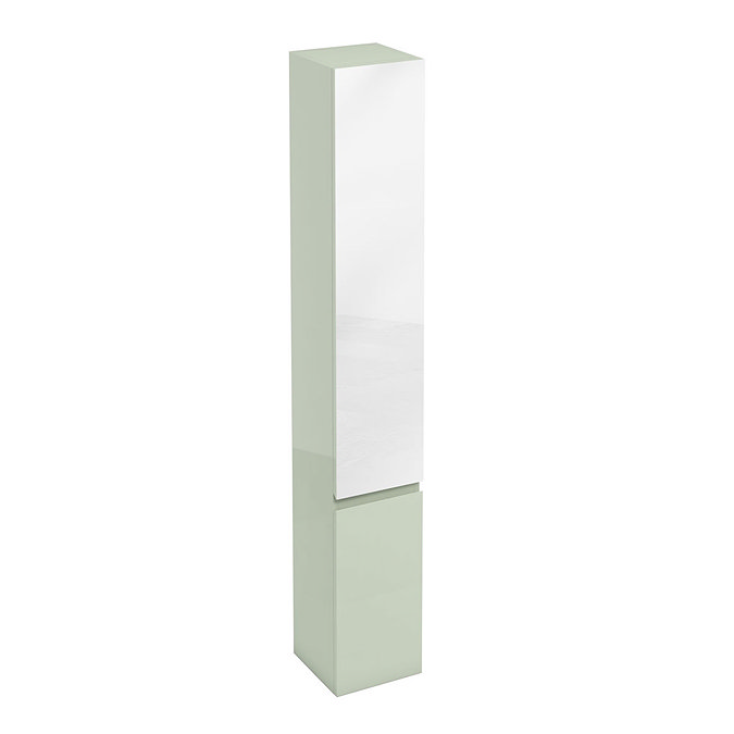 Aqua Cabinets - H1900mm x D300mm Tall Unit with Mirror - Reef Large Image