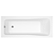 AquaSure Cove 100% Waterproof Bathroom Suite with Single Ended Bath