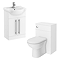 AquaSure Cove 100% Waterproof Bathroom Suite with Single Ended Bath