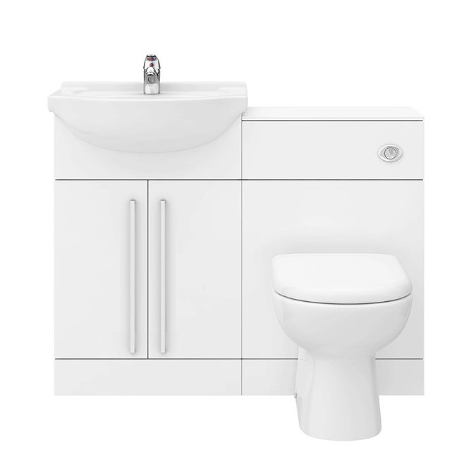 AquaSure Cove 100% Waterproof Bathroom Suite with Single Ended Bath
