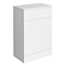 AquaSure Cove W500 x D300mm PVC WC Unit Gloss White - 100% Waterproof
