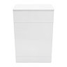 AquaSure Cove W500 x D330mm PVC WC Unit Gloss White - 100% Waterproof