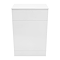 AquaSure Cove W500 x D330mm PVC WC Unit Gloss White - 100% Waterproof