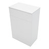 AquaSure Cove W500 x D330mm PVC WC Unit Gloss White - 100% Waterproof