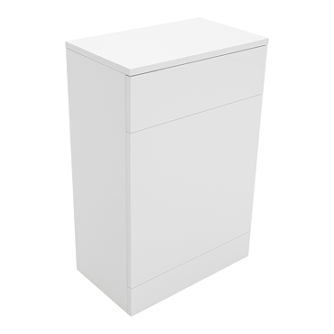 AquaSure Cove W500 x D330mm PVC WC Unit Gloss White - 100% Waterproof