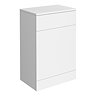AquaSure Cove W500 x D330mm PVC WC Unit Gloss White - 100% Waterproof