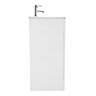 AquaSure Toreno PVC Vanity Unit - 500mm Modern Gloss White - 100% Waterproof