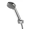 Aqualisa - Aquastream Thermo Power Shower with Adjustable Head - Satin Chrome - 813.40.01 Feature La