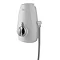 Aqualisa - Aquastream Thermo Power Shower with Adjustable Head - White/Chrome - 813.40.21 Profile La