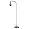 Aqualisa - Aquatique Thermo Exposed Thermostatic Valve with 5" Drencher Head & Riser Rail - Chrome -