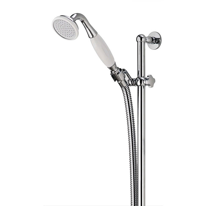 Aqualisa - Aquatique Thermo Exposed Thermostatic Valve with Slide Rail Kit - Chrome - 500.10.01-561.