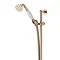 Aqualisa - Aquatique Thermo Exposed Thermostatic Valve with Slide Rail Kit - Gold - 500.10.04-561.04