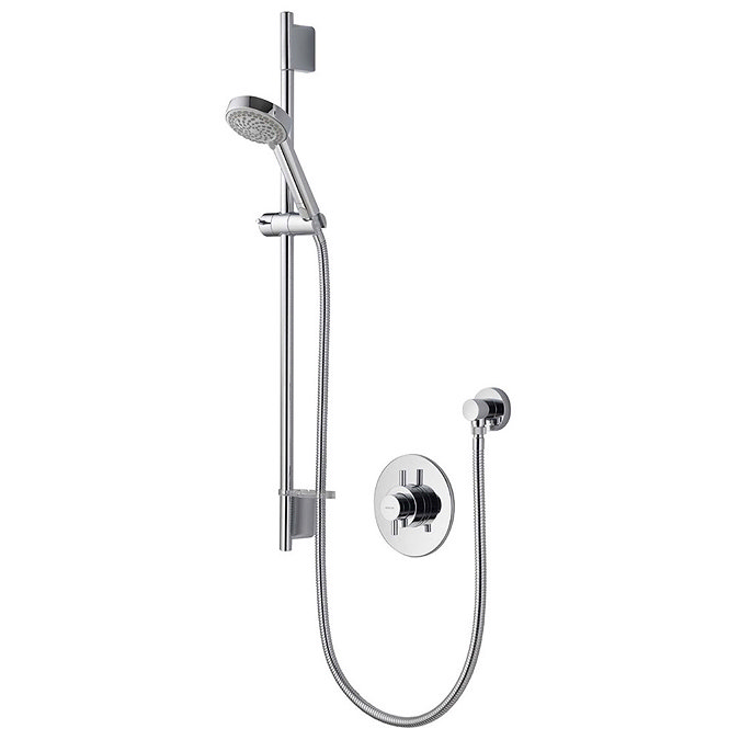 Aqualisa - Aspire DL Concealed Thermostatic Shower Valve with Slide Rail Kit - ASP001CA Large Image