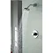 Aqualisa - Aspire DL Concealed Thermostatic Shower Valve with Wall Mounted Fixed Head - ASP001CF Sta