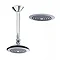 Aqualisa - Axis Ceiling Mounted Fixed Head & Arm - AX0162 Large Image